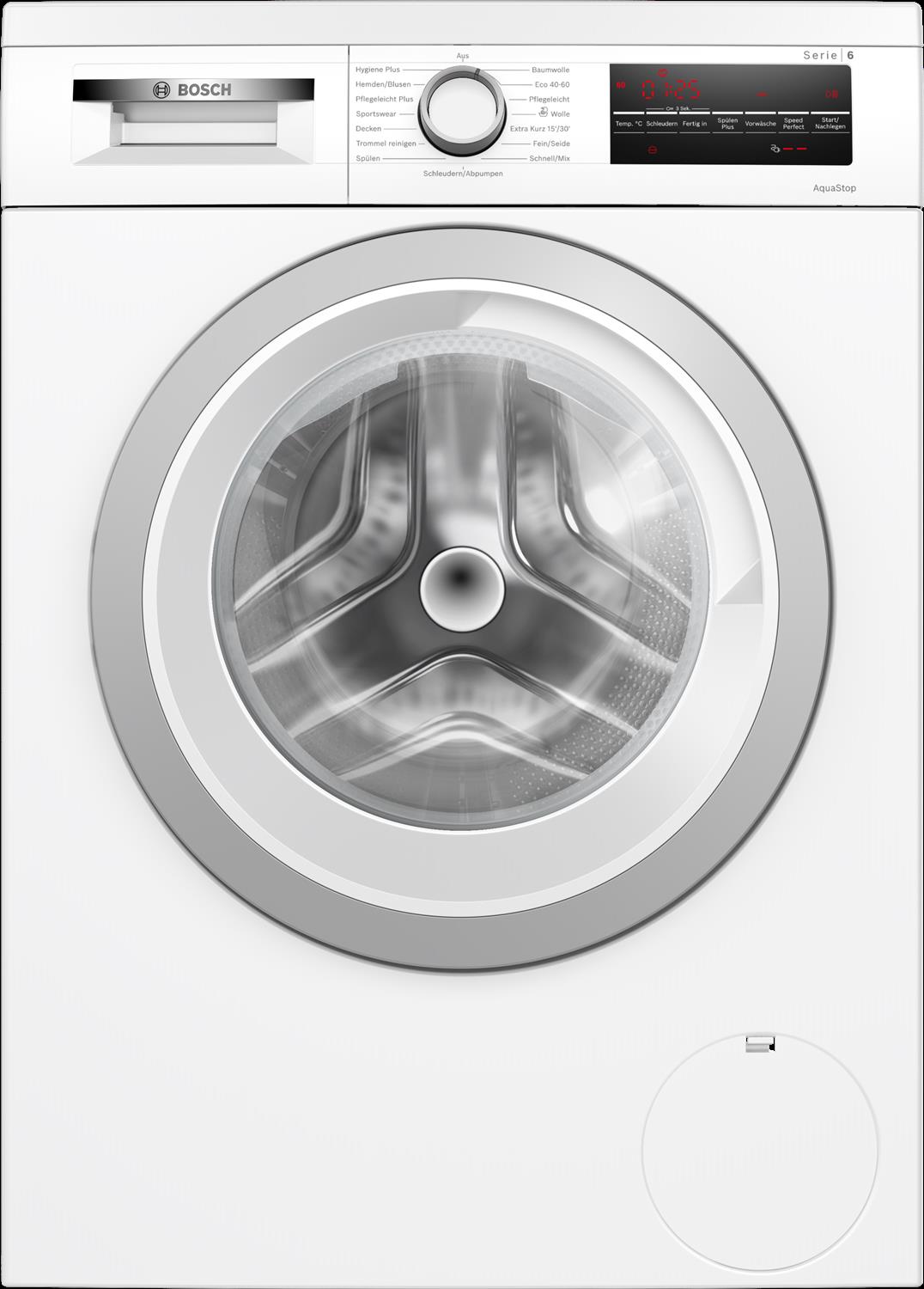 Bosch Weiß - Serie 6, Waschmaschine, Unterbaufähig - Frontlader, 8 Kg, 1400 U/Min., Wuu28t70 - Bild 9
