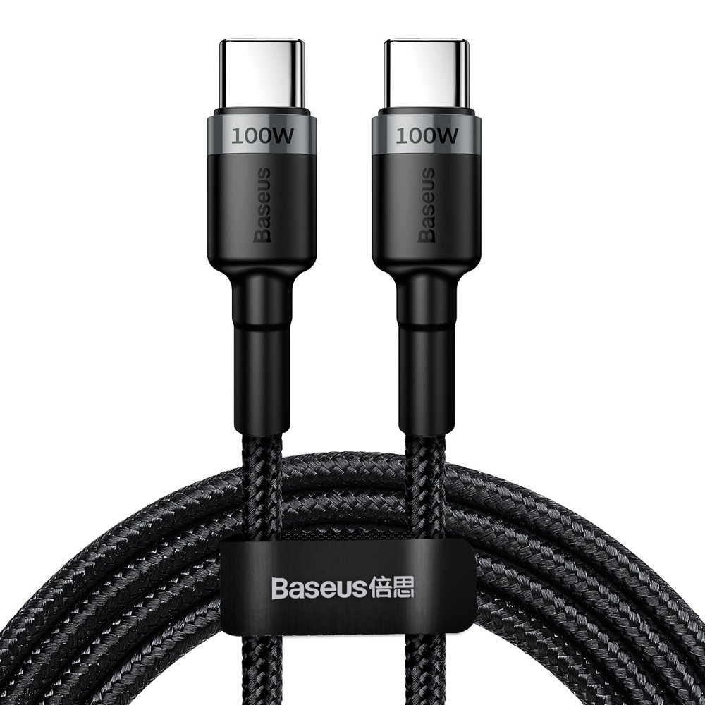 Baseus Grau Usb-C Daten- Und Ladekabel - Usb-C Cafule, 100W, 2M, Catklf-Alg1 - Bild 6