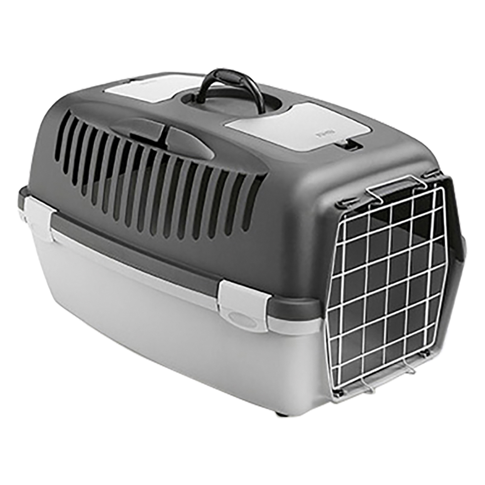 Zolux Schwarz Transportkorb Für Hunde Und Katzen - Bild 4