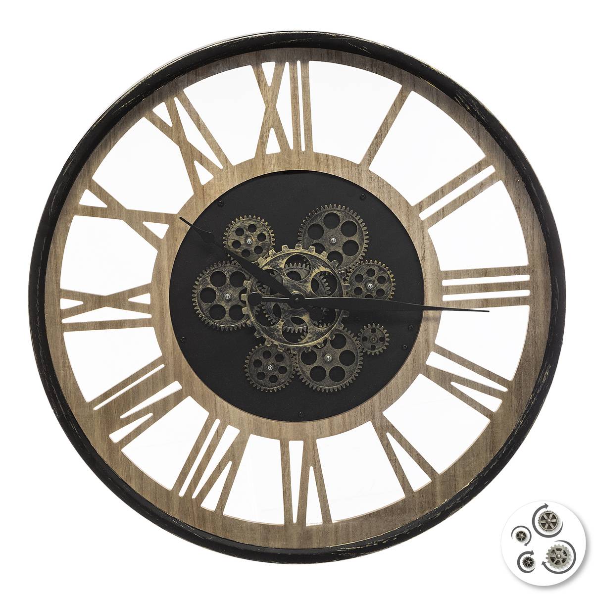 Horloge Mécanique Métal D57 Paul Atmosphera