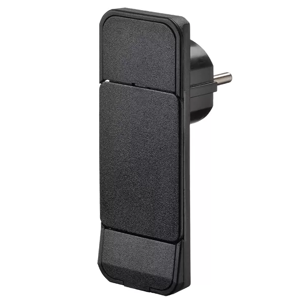 BACHMANN 933.008 Smart-Steckdose, flacher Schuko-Stecker, schwarz - Image 5