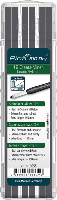6055  (5 Stück) - Minen-Set Steinhauer 10H 6055 - Image 3