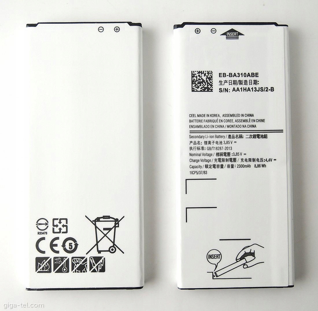 CoreParts MSPP74043 EB-BA310ABE Battery 6.65Wh Li-ion 3.8V  1750mAh for Sams ~E~ - Image 2