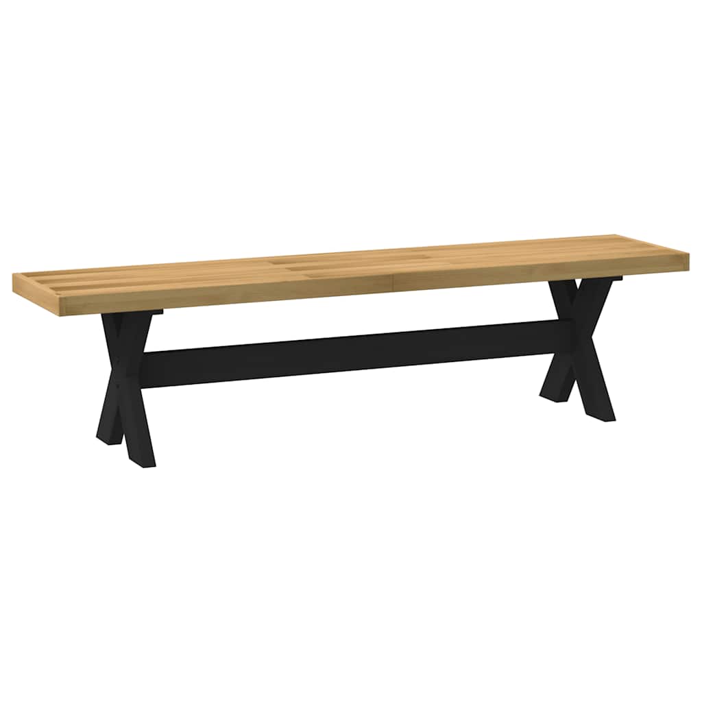 Vidaxl - Banc À Manger Noain Pieds En Forme De X 180x40x45 Cm Massif Pin