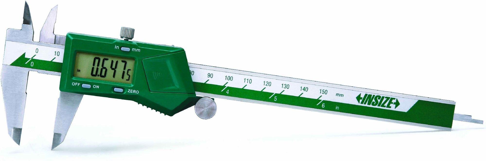 Grün Insize Digitaler Messschieber Aus Edelstahl 0-200 Mm - Bild 4