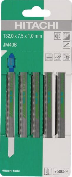 Hitachi Stichsägeblatt Jm40b (5x) Hikoki 750089