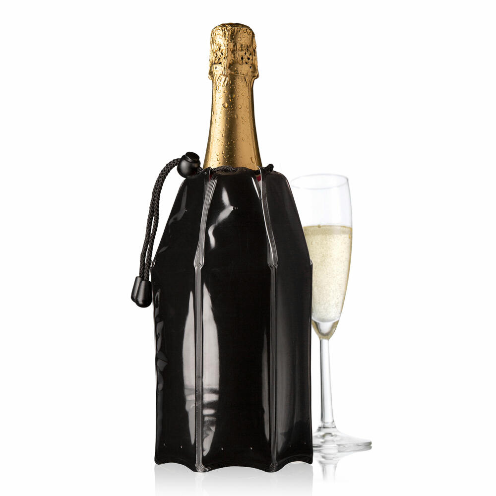 Vacu Vin Schwarz Champagnerkühler 'Active Cooler', Flaschenkühler, - Image 2