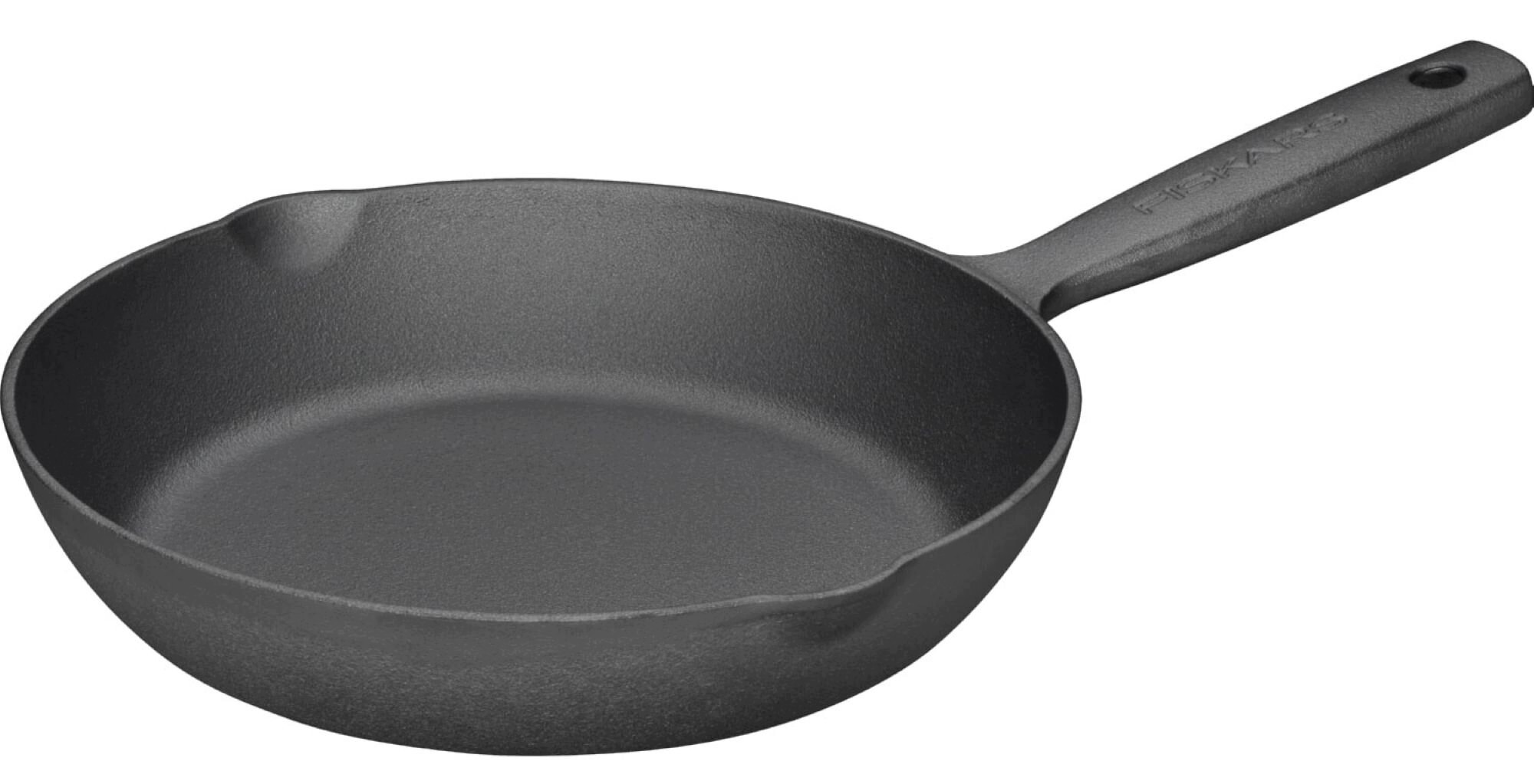 Fiskars Schwarz Folken Gusseisen-Bratpfanne, 22 Cm, Unbeschichtet | Pfanne Für Alle Herdarten, Grill Und Offenes Feuer, 1075701 - Bild 2