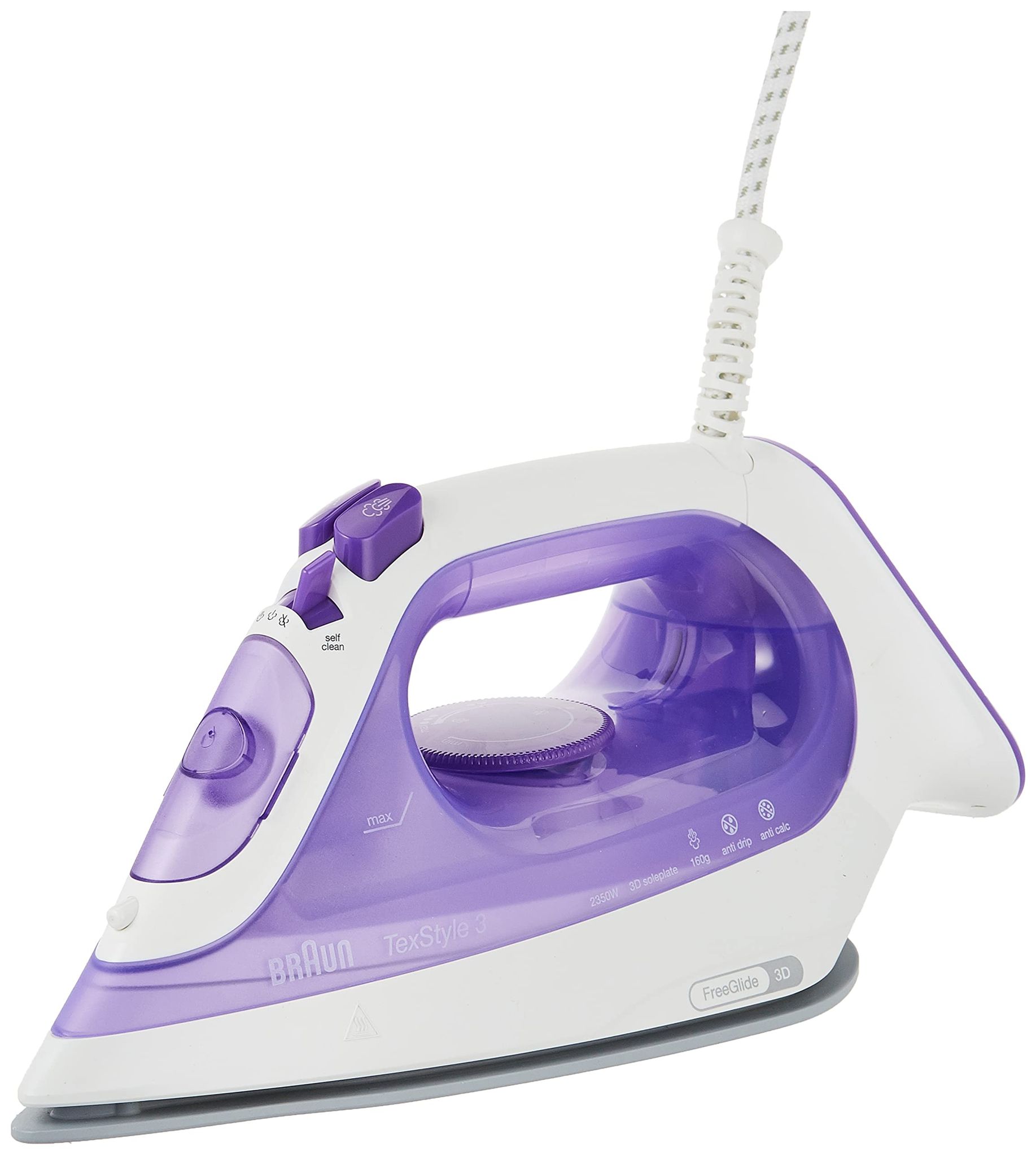 Braun Si 3042 Vi 0127405002 Ferro Da Stiro A Vapore 2350 W Violetto