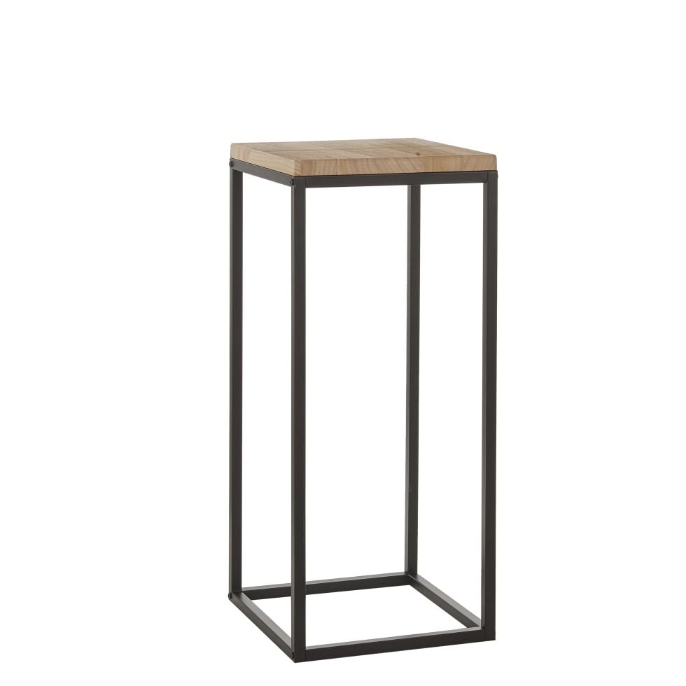 Mica Pflanztisch Oskar schwarz, 35 x 35 x 81 cm - Image 2