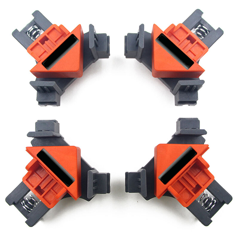 Serre-joint d'angle 90° à dégagement rapide, ouverture 5-22 mm, pour cadres et menuiserie
