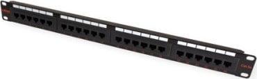 Roline Schwarz Patchpanel 5E 24 Ports Utp - Bild 4