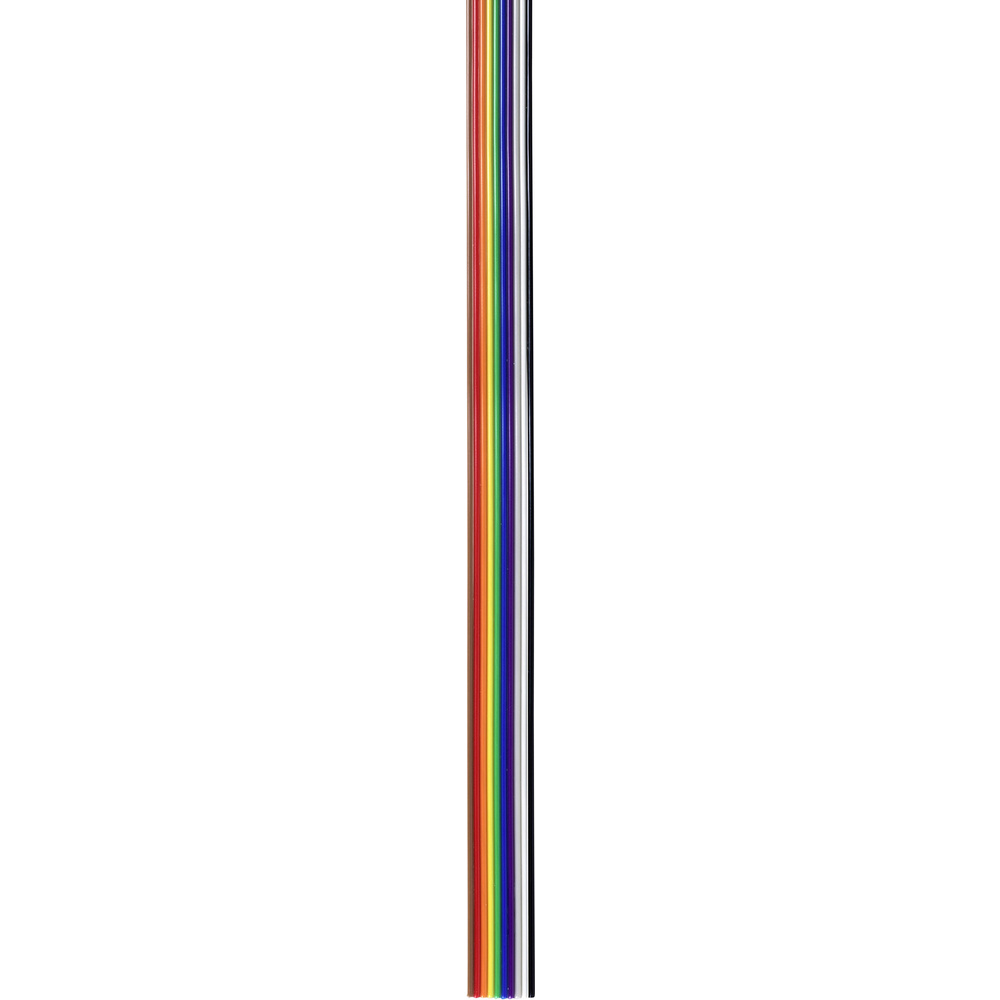 Tru Components Mehrfarbig Kabelleitung, Flachbandkabel Farbig (30 M) - Image 2