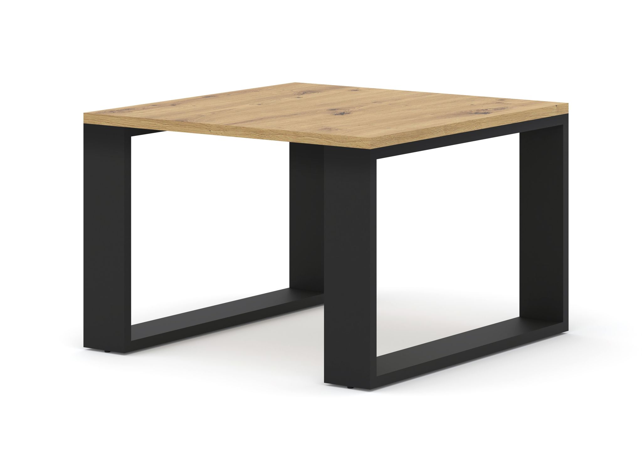 Bim Furniture - Table Basse Luca 60x60 Cm Chêne Artisanal