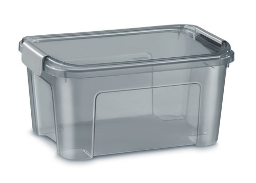 Cep Transparent/Grau Aufbewahrungsbox, Aufbewahrungsbox Shadow, 13 Liter, Rauch (13 L, 1X, 38.90 X 27.70 X 19.50 Cm) - Bild 5