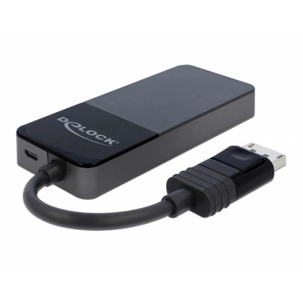 Delock 87737 Répartiteur DisplayPort noir