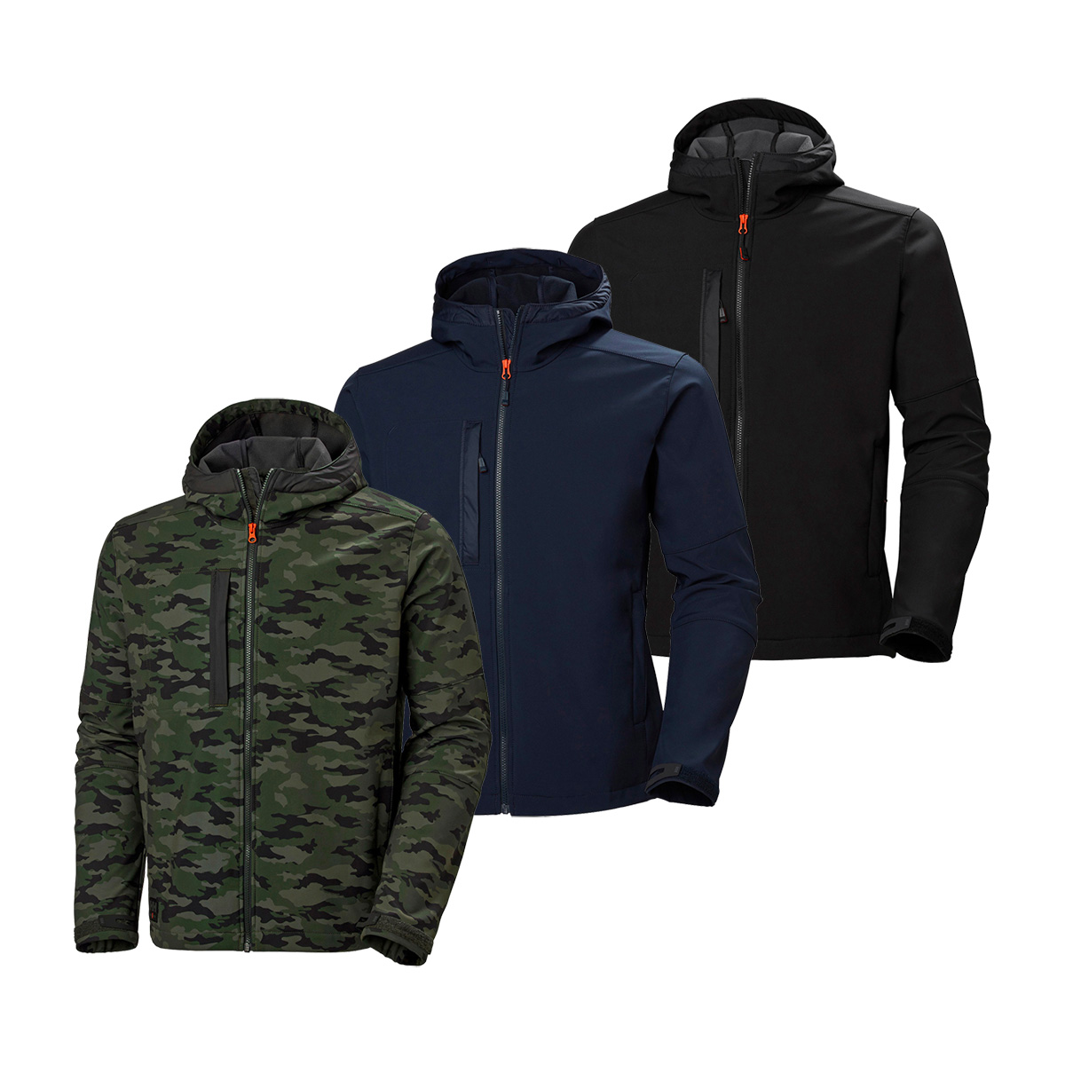 Fp - Helly Hansen Softshell-Jacke Kensington Gr. L Schwarz