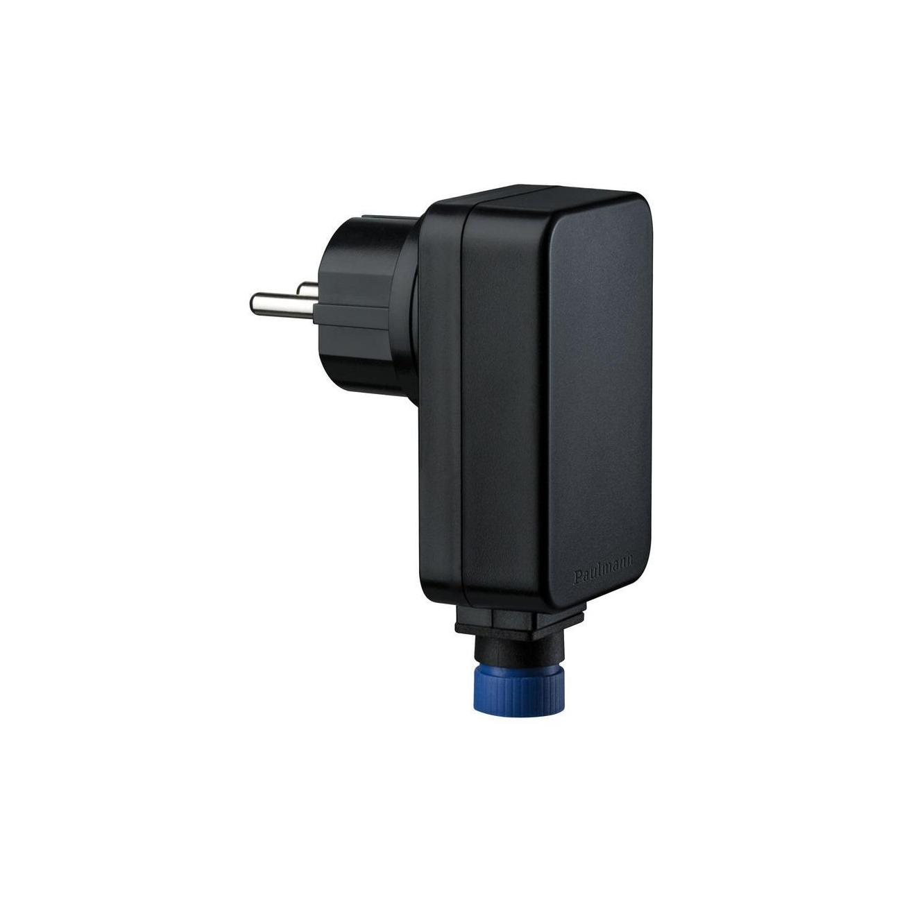 Paulmann - Plug & Shine Power Supply Steckertrafo Outdoor Schwarz Bis 50 M Plug & Shine Beleuchtungssystem
