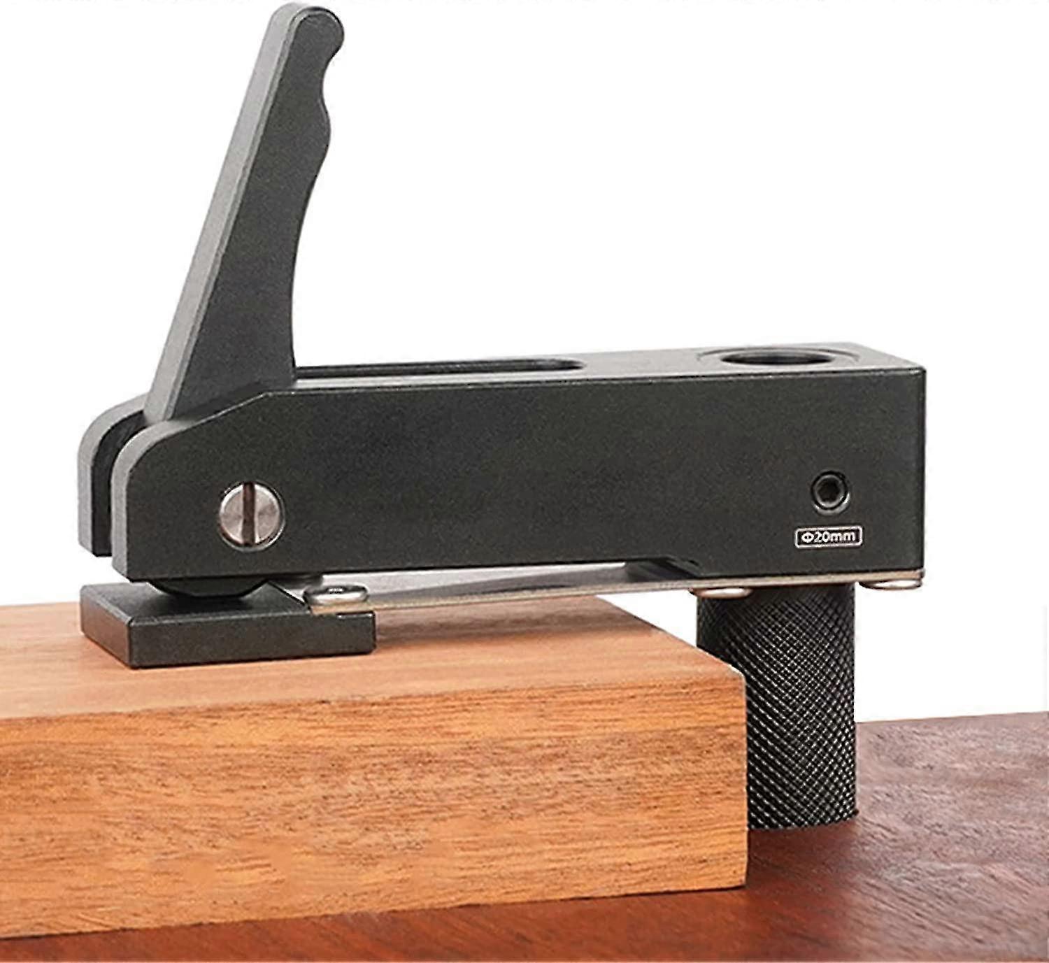 Serre-joint à poignée réglable pour établi, trous de 19/20 mm, 3 forces de serrage