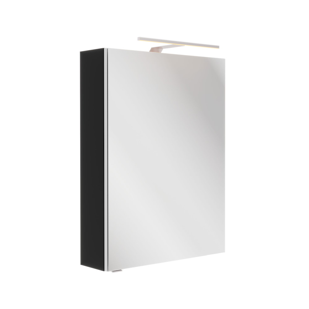 Sbc Spiegelschrank 500 Mm Re Black 500x680x153 Mm