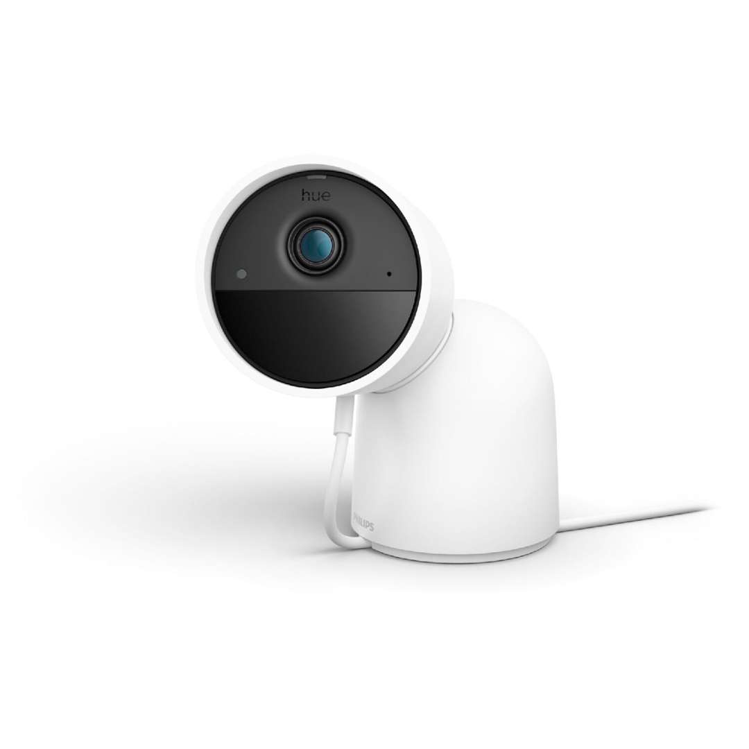 Philips Hue Secure Kabelgebundene Kamera Mit Standfuß Weiß Schwarz - Bild 9