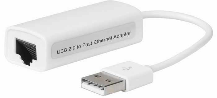 Microconnect Weiß - Usb2.0 - Ethernet