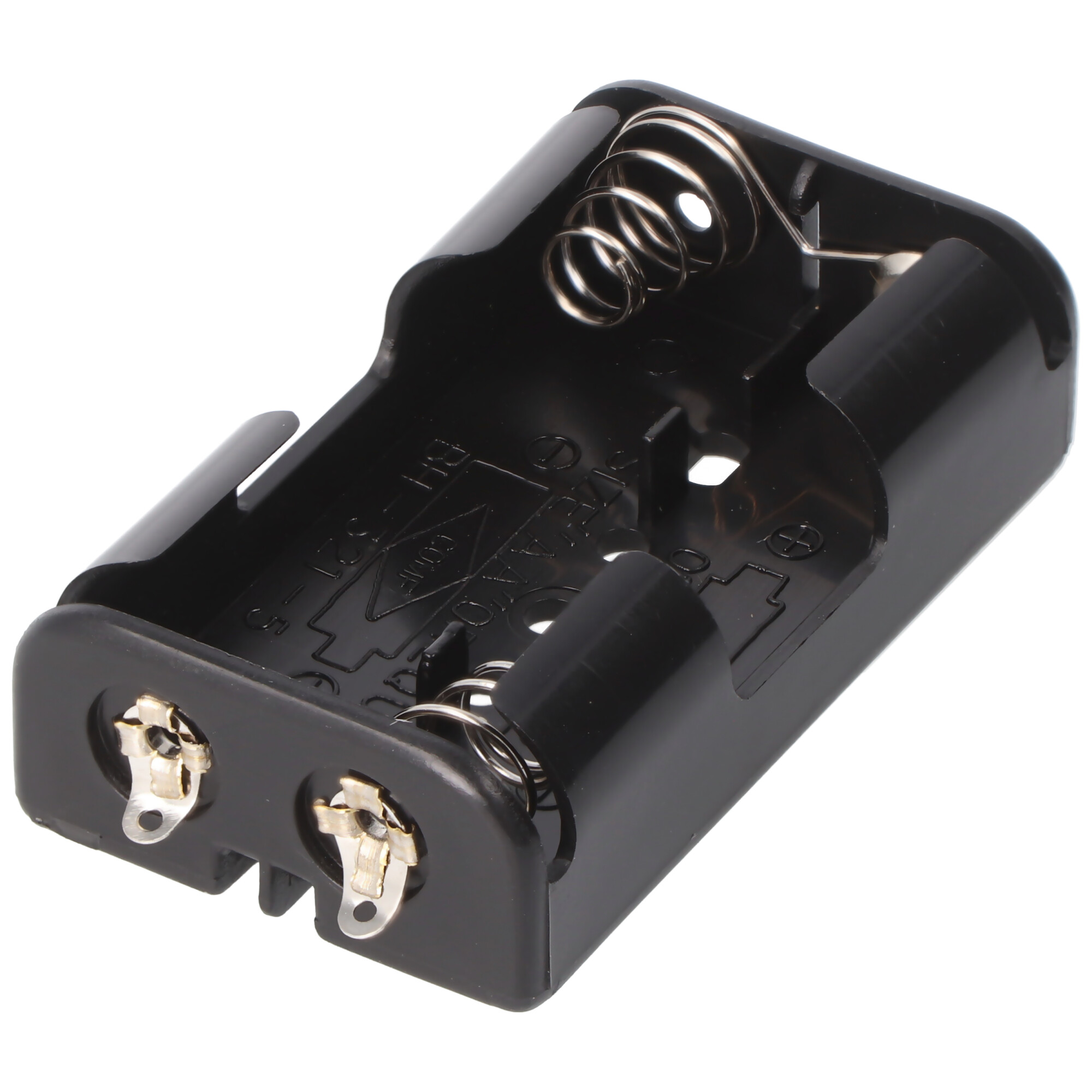 Goobay - 46552 Batteriehalter 2X Mignon (Aa) Lötanschluss (L X B X H) 58 X 32 X 14.5 Mm