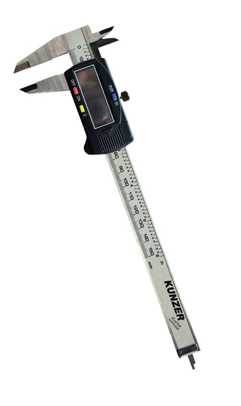 Kunzer 7Ems01 Digitaler Messschieber 150 Mm