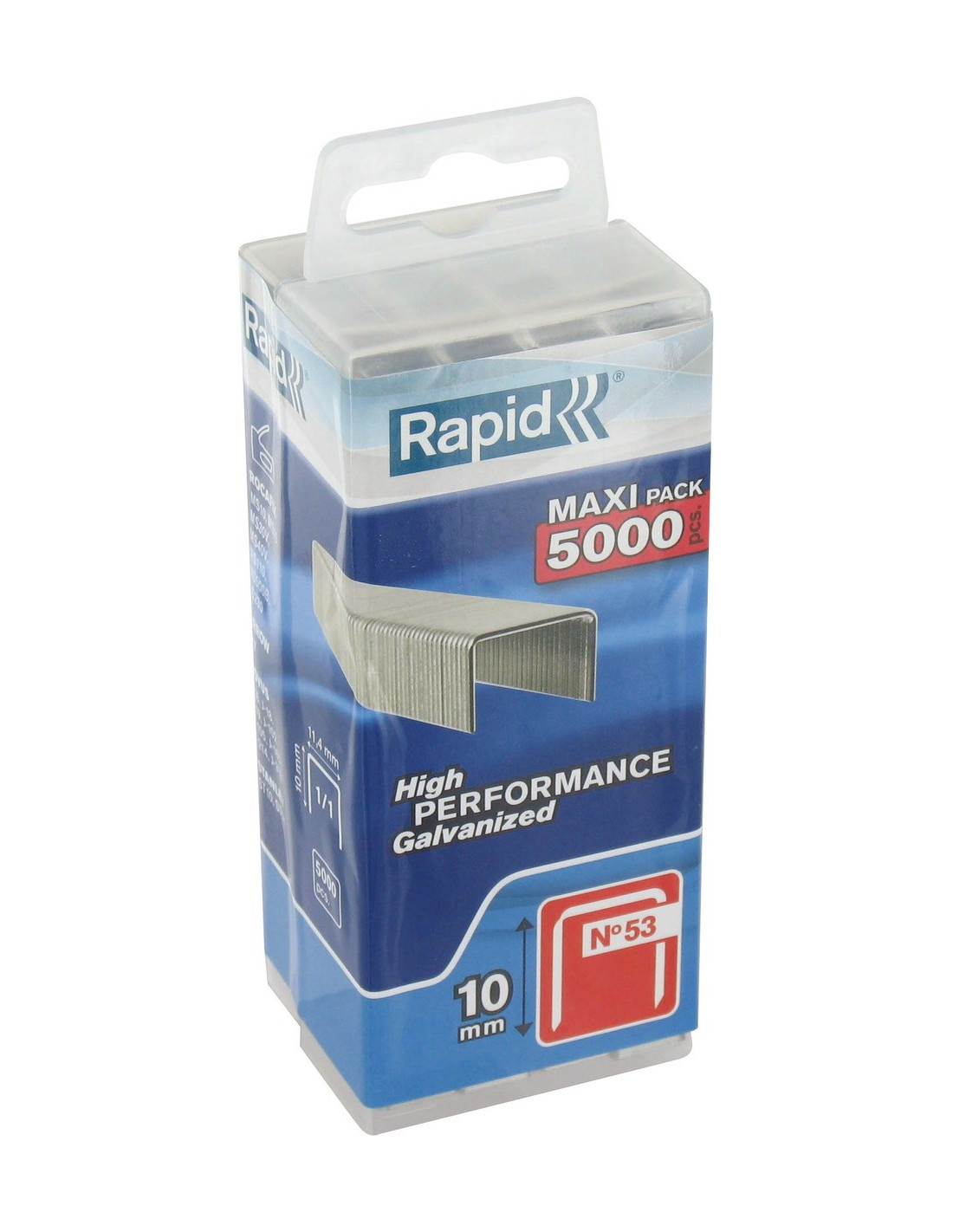 Rapid Heftklammer Typ 53 / 10 Mm 5.000 Stück