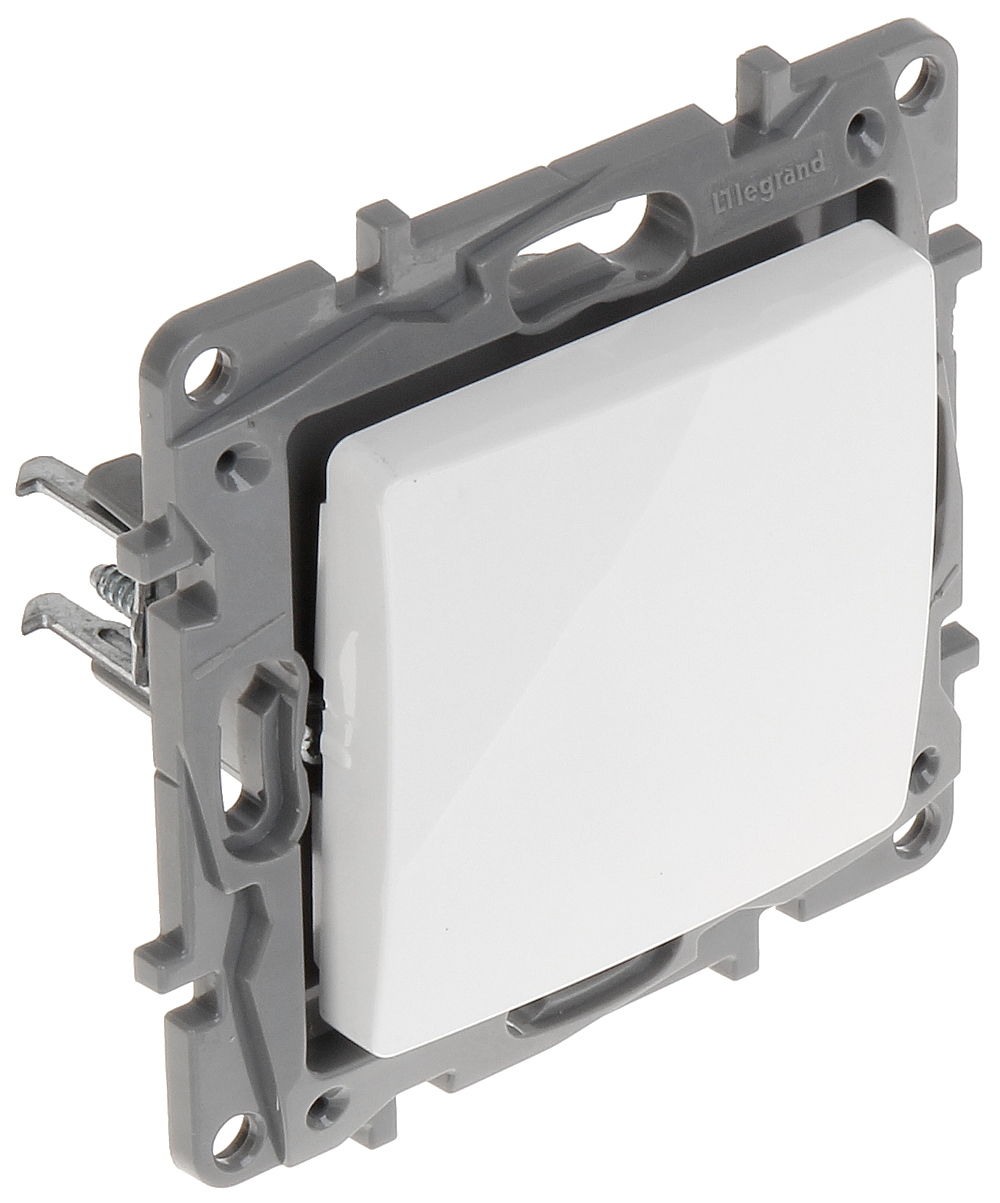 Legrand 764500 Niloé 1-Gang 1-Way Switch 10A White - Image 3