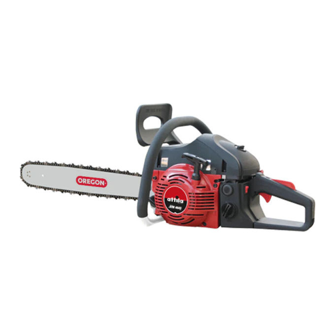 Attila Motosega A Scoppio Atm 4645, Barra Oregon 45 Cm, Motore 2 Tempi 45,8 Cc, 2,2 Kw, Sistema Antivibrante, Lubrificazione Automatica ATTILA