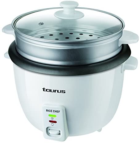 Taurus Rice Chef Reiskocher 1,8 L 700 W Grau, Weiß