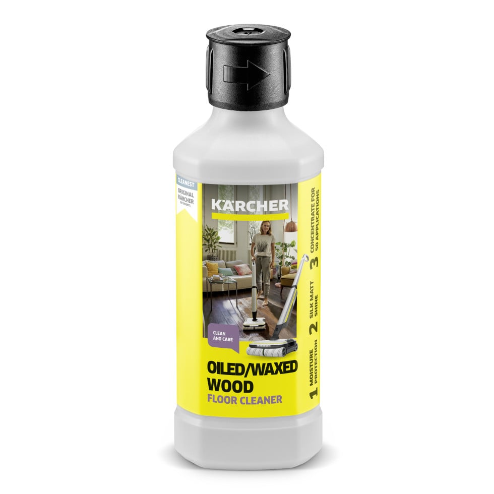 KÄRCHER Bodenreinigungsmittel, für geölte/gewachste Holzböden, 500 ml - Image 2
