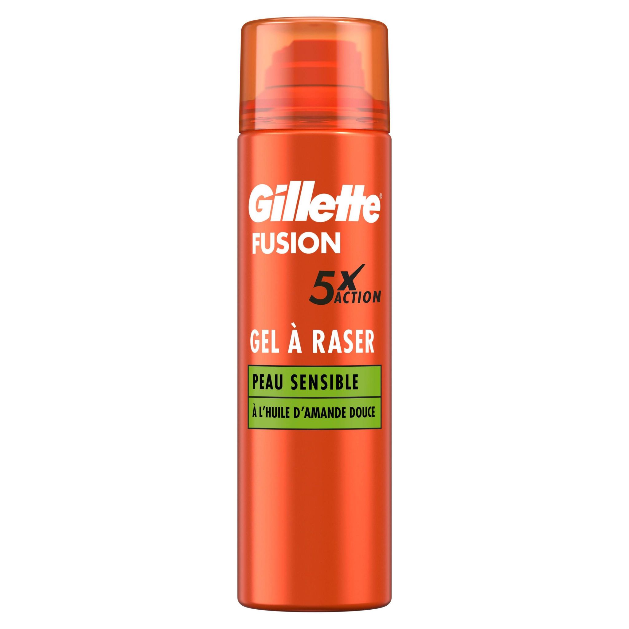 Gillette Fusion5 Sensitive Rasiergel Rasiergel, 240 Ml