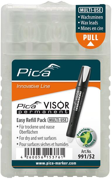 Pica-Marker Weiss Visor Ersatzminen 991/52 (Ve4) - Bild 5