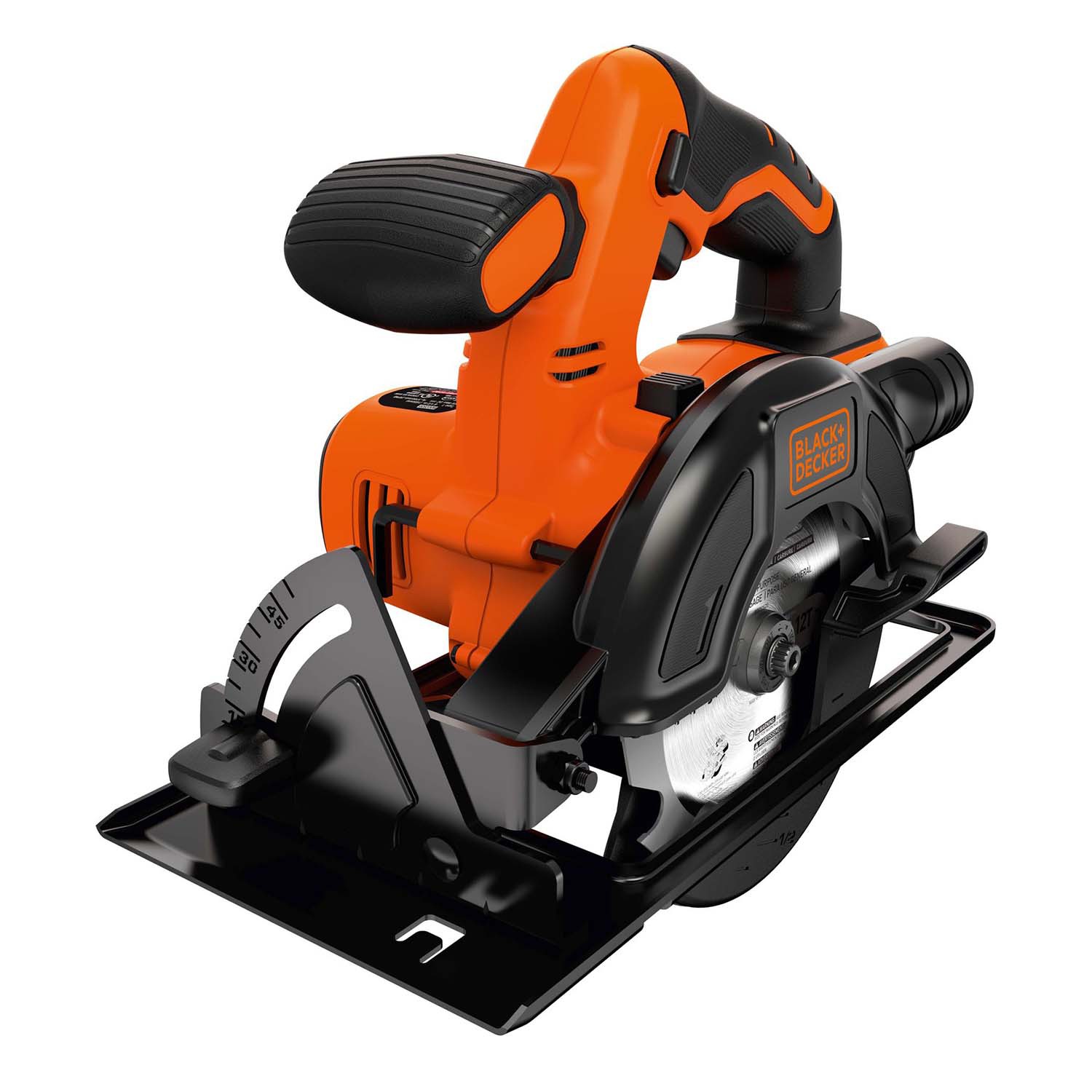 Black & Decker Black&Decker - Black+Decker Bdccs18 Akku Kreissäge Handkreissäge 18V Ø140mm + Akku Ladegerät