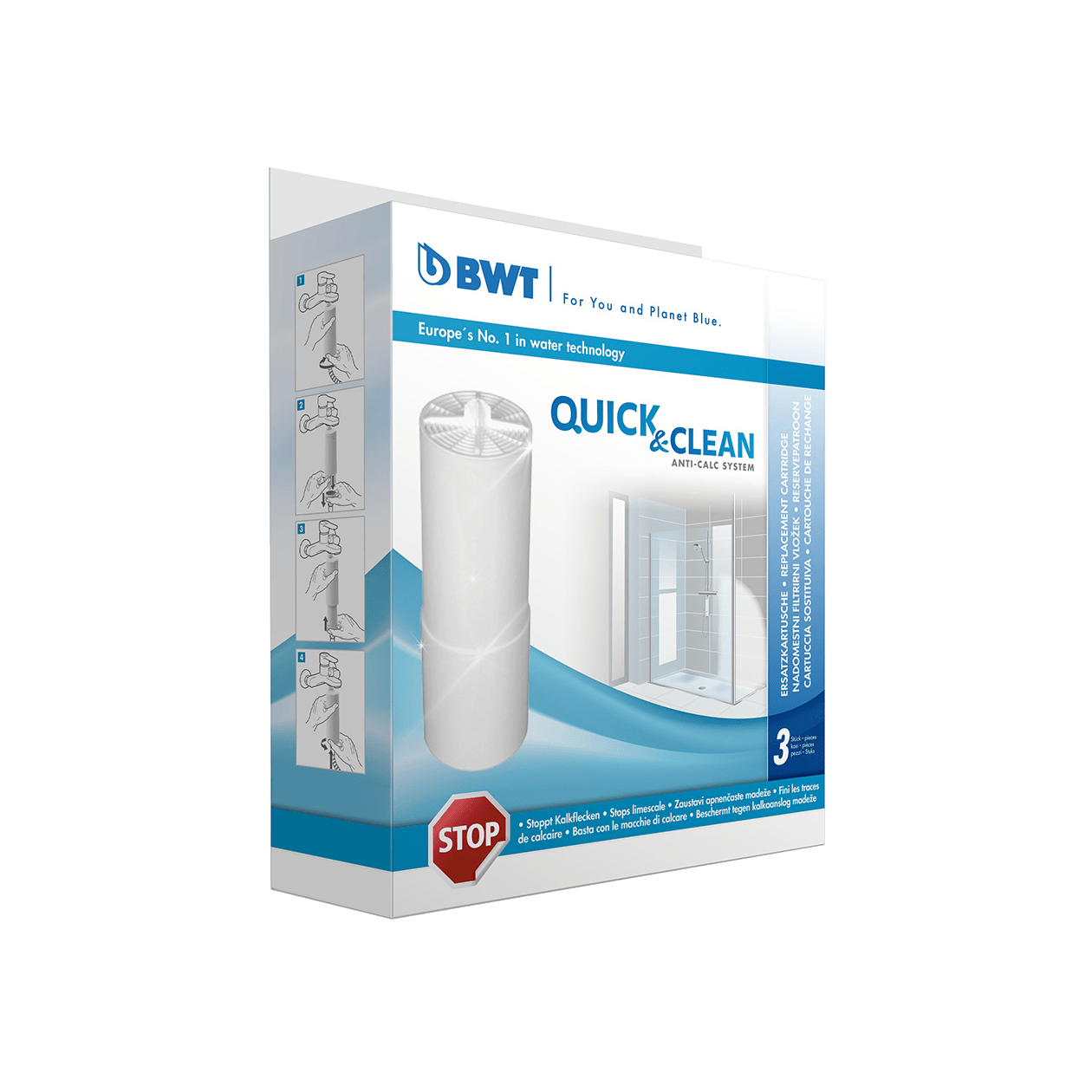 Bwt Weiß - 812915 Cleaning Edition Filterkartusche 3Er