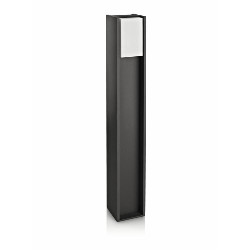 Philips Anthrazit Bridge Sockelleuchte Hoch (Anthrazit) - E27 Fassung - Bild 5