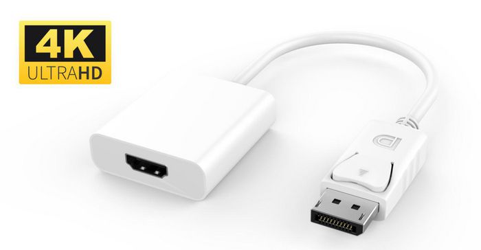 Microconnect Weiß Active Displayport 1.2 - Hdmi Adapter