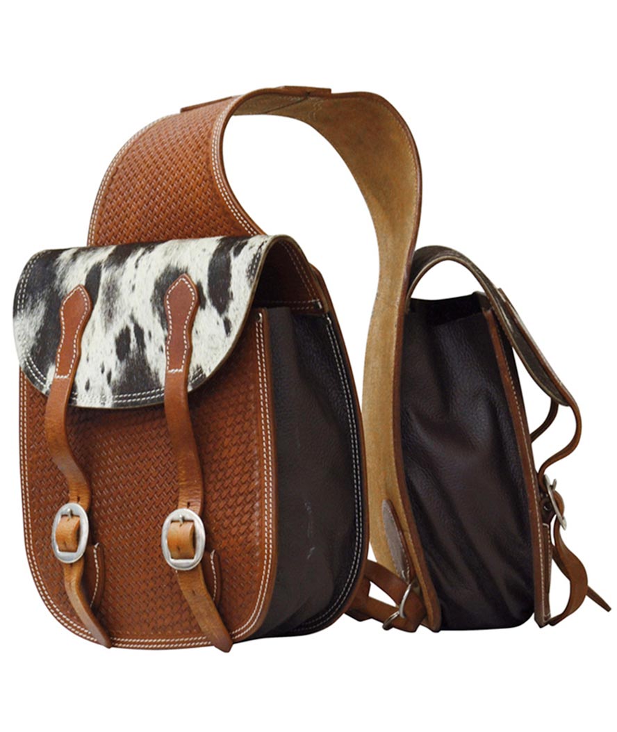Lakota Braun Satteltasche Für Pferde Aus Leder - Bild 2