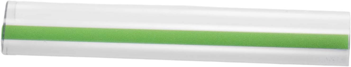 Règle loupe de lecture portable en acrylique transparent, 15 cm, bords droits, grossissement net