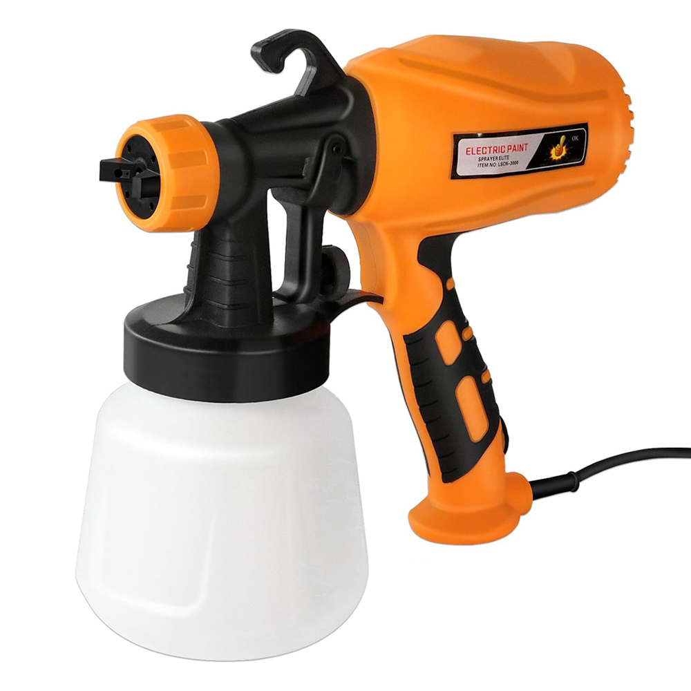 Serbia Elektrische Farbspritzpistole, 500 W Hvlp, 900 Ml, Leicht Zu Reinigen, Farbspritzpistole Für Wände, Decken Und Zäune