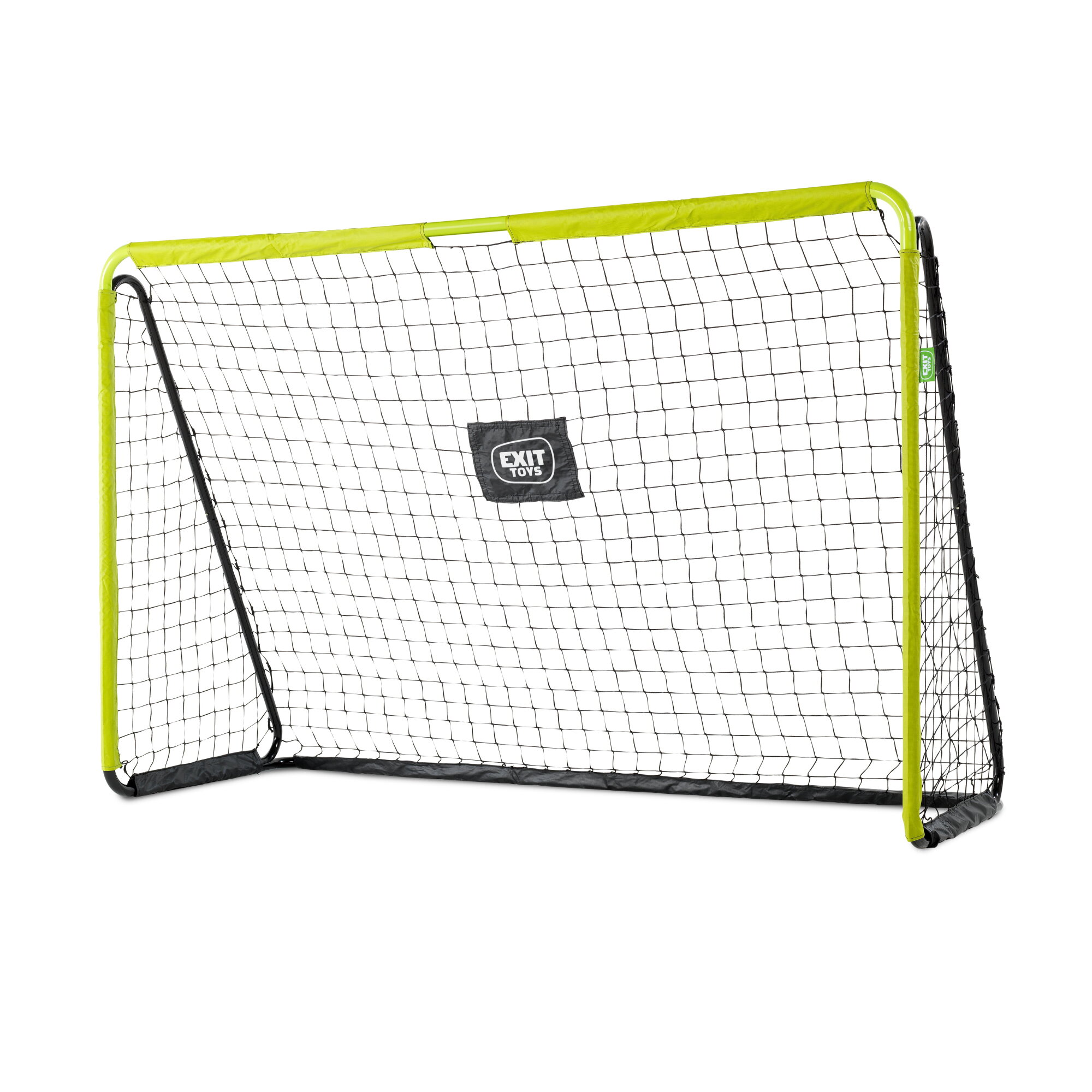 EXIT Tempo stählernes Fußballtor 240x160cm - grün/schwarz, Kinder, Freistehend, Schwarz, Grün, Metall, 3,8 cm, 1.2 mm - Image 4