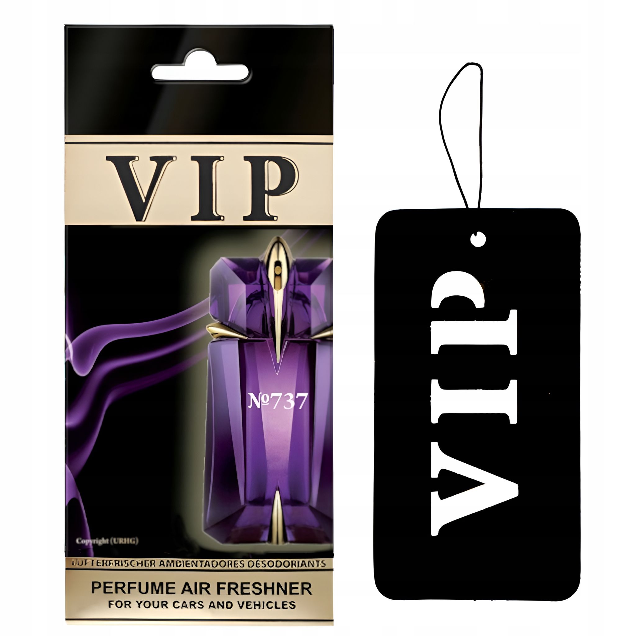 Divers Caribi Vip 737 Duft-auto-lufterfrischer Thierry Mugler Alien