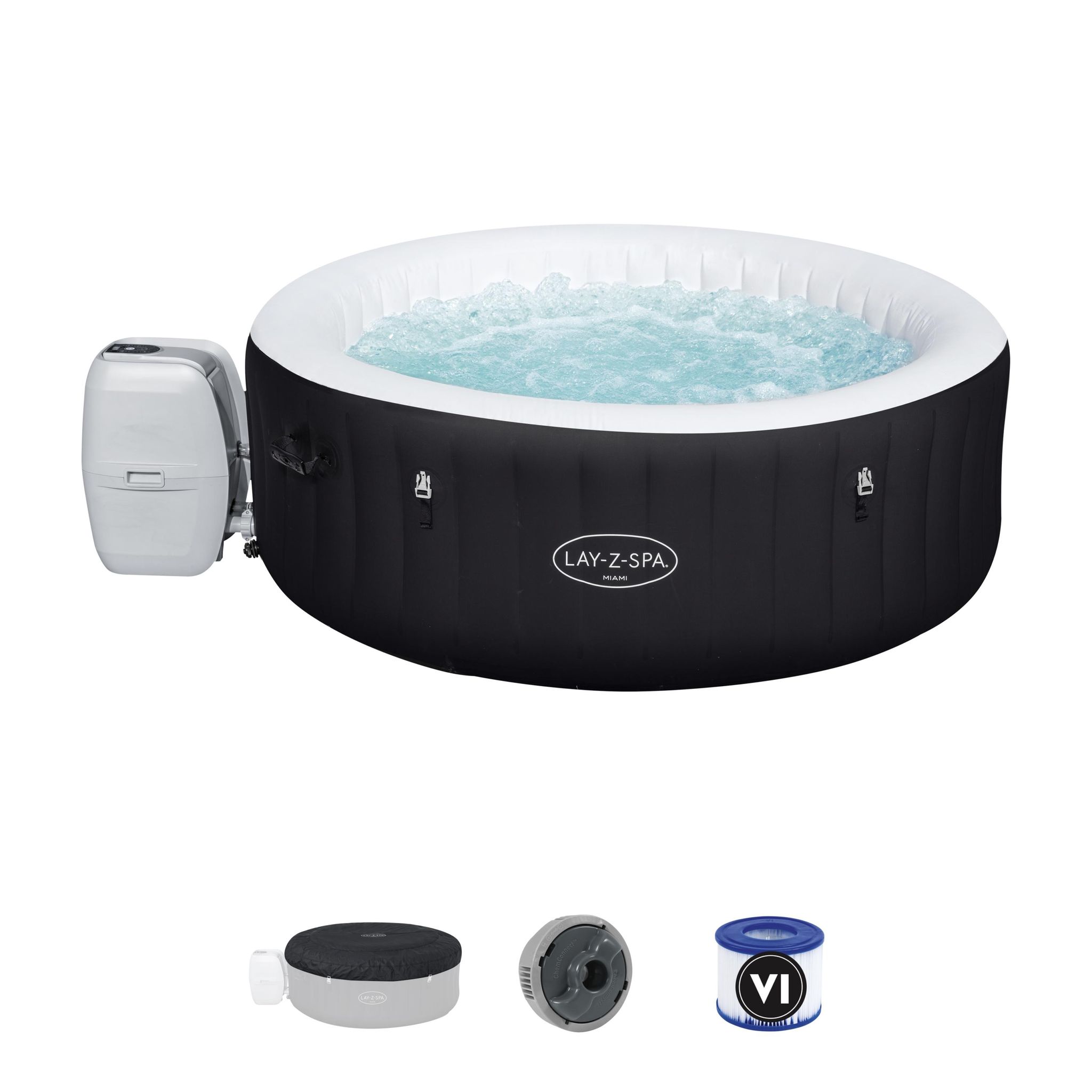 Bestway Lay-Z-Spa 71" x 26"/1.80m x 66cm Miami AirJet