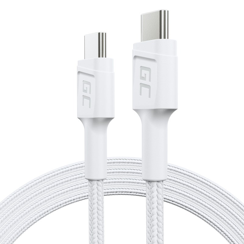 Weiß Green Cell Kabgc30w Usb Cable Usb 3.2 Gen 1 (3.1 Gen 1) 1.2 M Usb C White - Bild 6