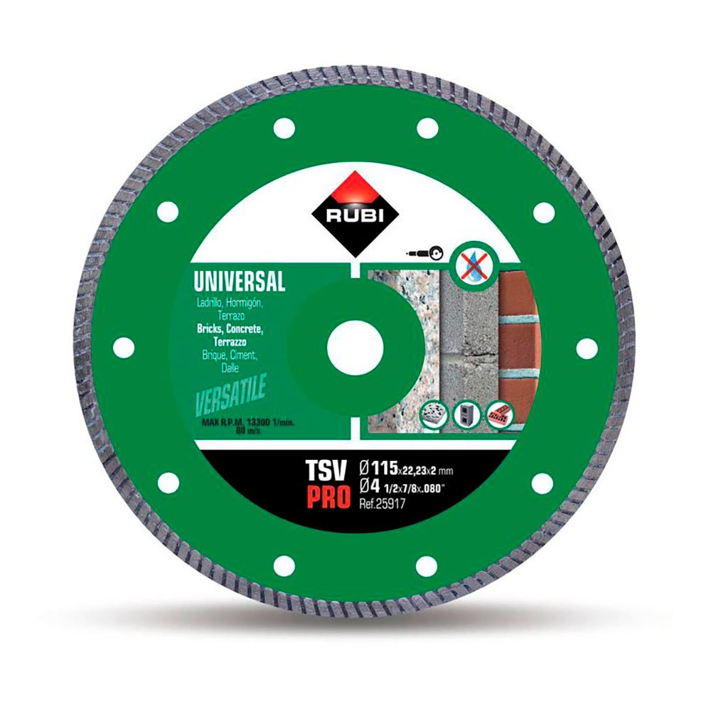 Grün Rubi Tsv 115 Pro Diamanttrennscheibe - Bild 4