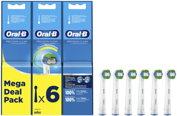 Oral-B Precision Clean 2+2+2 Pack FFS 1 St - Bild 6