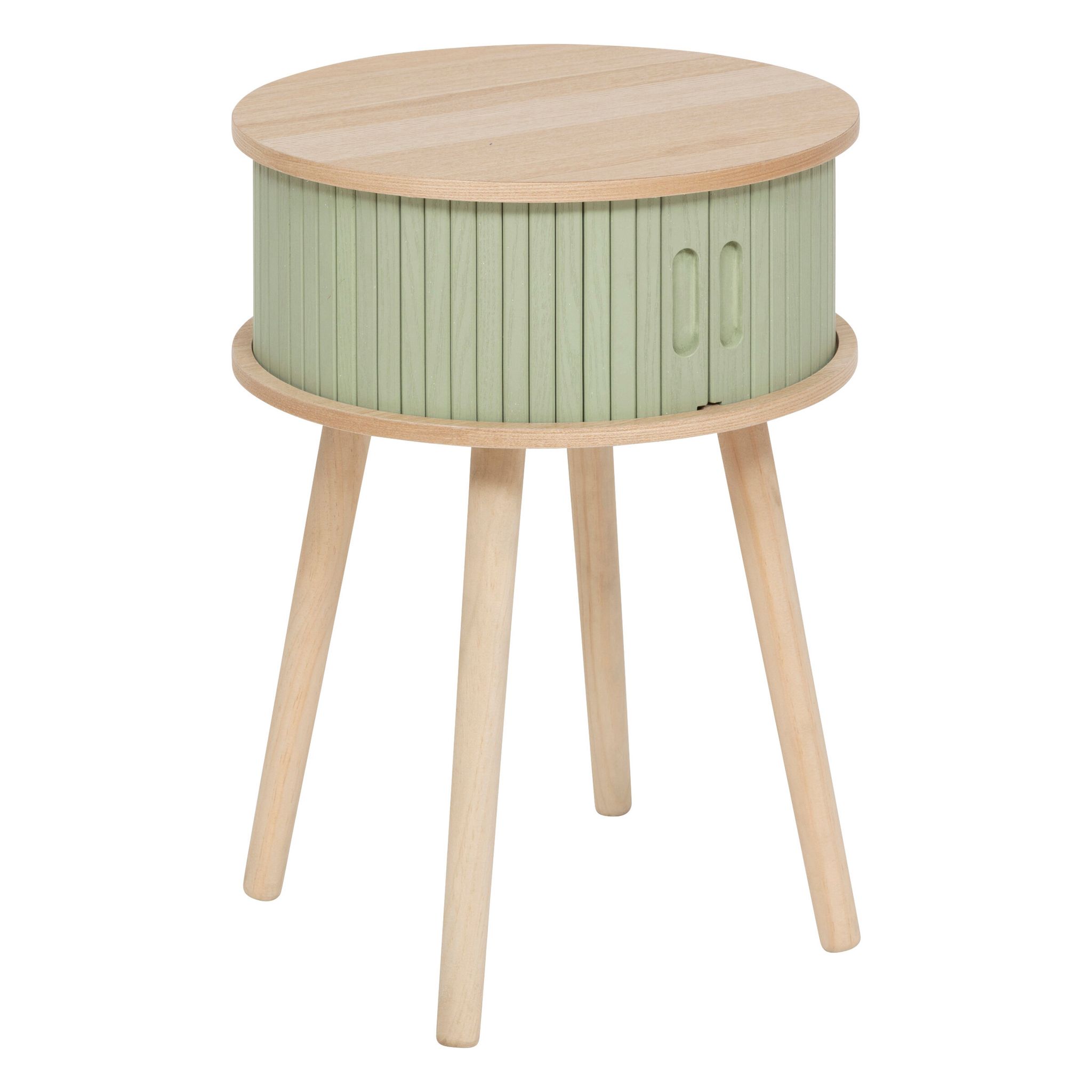 Atmosphera – Table De Chevet 2 Portes Coulissantes – Dimensions L. 40 X
