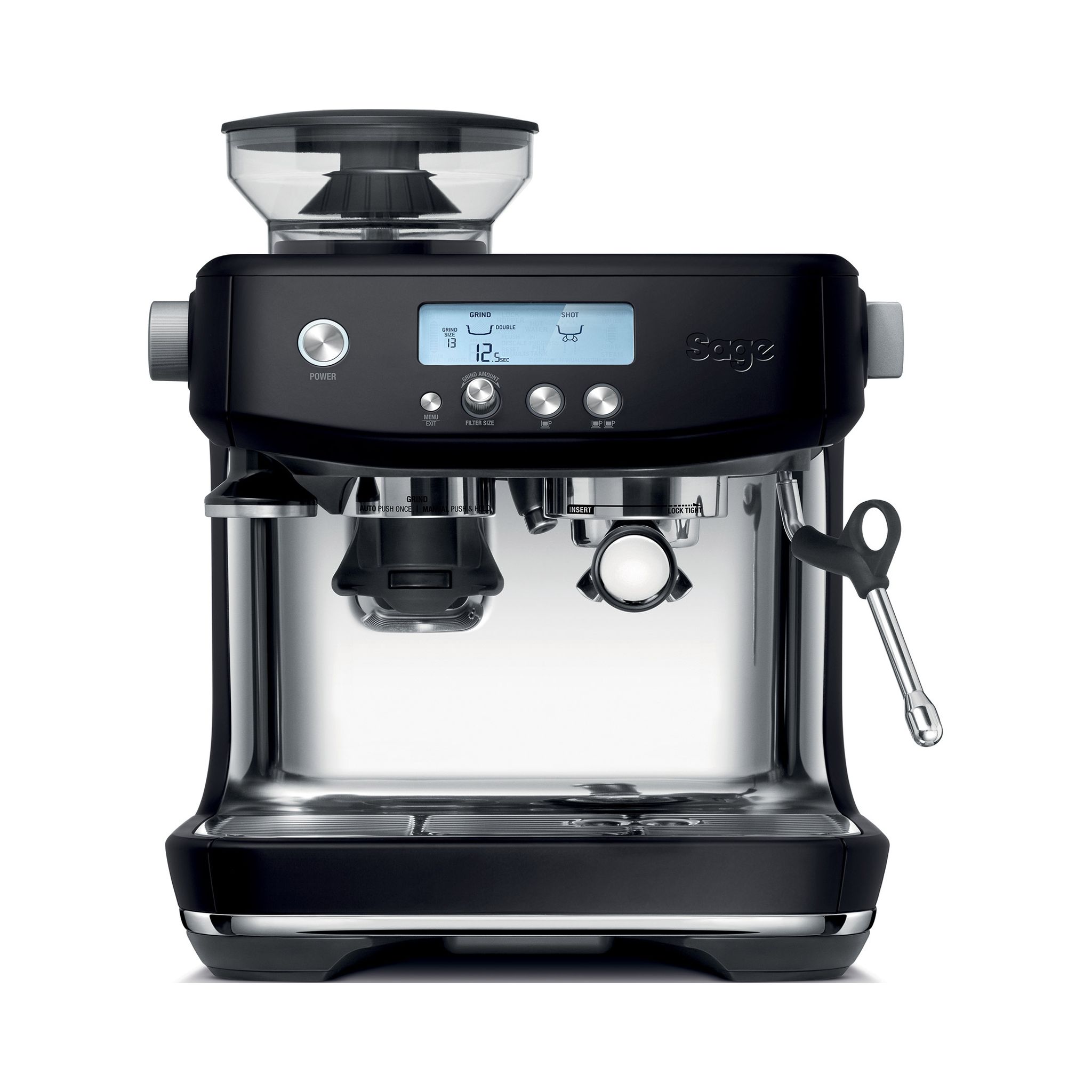 Sage The Barista Pro Espressomaschine - Schwarzer Trüffel - Bild 4